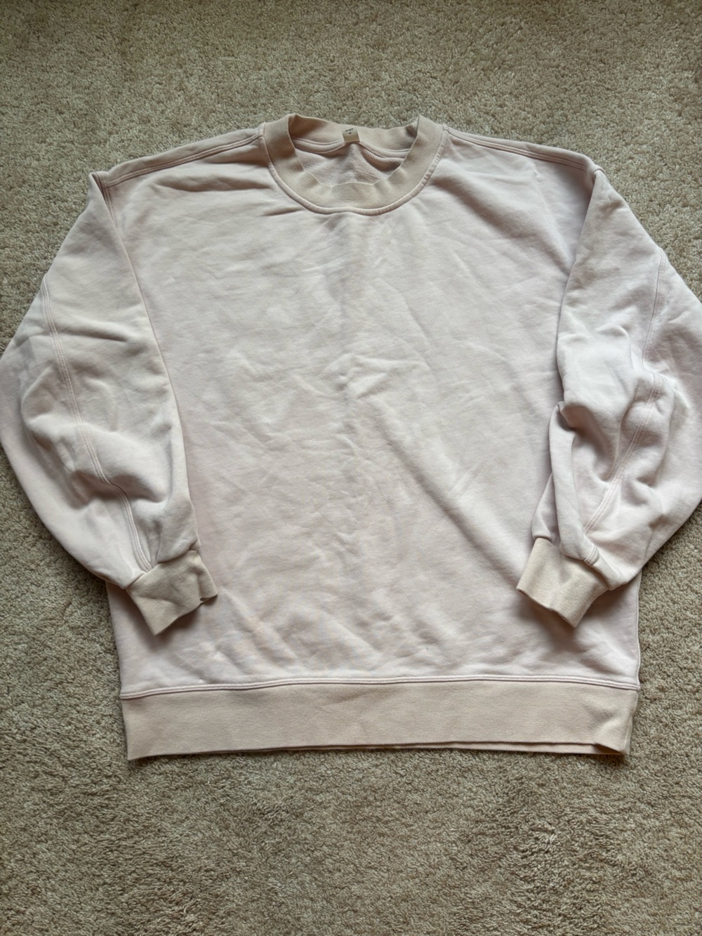 Lululemon Women's Light Pink Pullover Sweatshirt